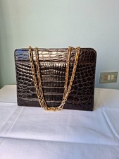 Borsa pelle coccodrillo - borsa, in