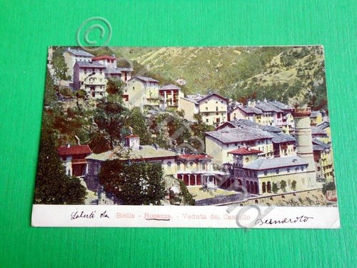 Cartolina biella rosazza - biella,