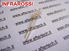 IR 5mm 100 LED INFRAROSSI 180GRADI STRAWHAT IRDA + RESISTENZE A1B16.A2C48