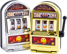 MCPINKY Mini Slot Machine Toy