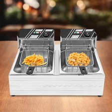 Friggitrice doppia 12L