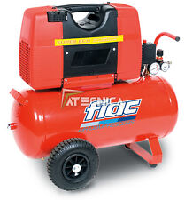 Compressore d'aria silenziato FIAC SUPER ECU 50 lt 1,5Kw insonorizzato 67db 10ba