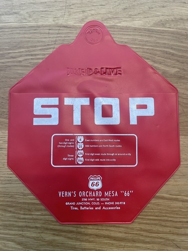 Vtg 1960s vinyl advertising - vtg,