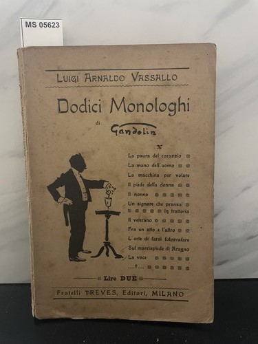 Dodici monologhi vassallo - monologhi,