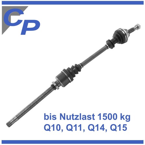 Semiasse frontale per citroen - semiasse,