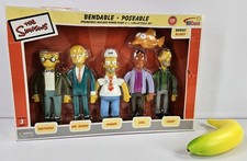 Figurine vintage I Simpson Springfield centrale nucleare posabili (2003)  