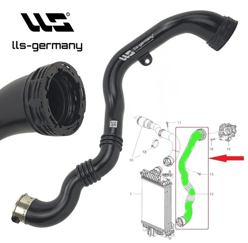 Tubo intercooler per opel - intercooler,