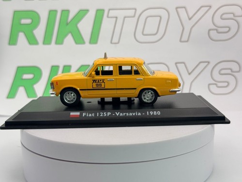 Fiat 125 edicola - 1/43, giallo