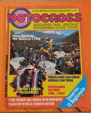 MOTOCROSS nr. 12 / 1980 cover: Cross 125 e Trial senior SWM ( sommario in foto )