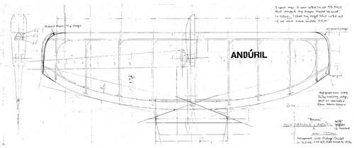 Piani anduril versione ala - piani, (versione