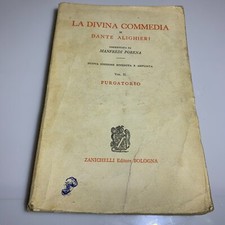 La divina commedia Purgatorio di Dante Alighieri Zanichelli