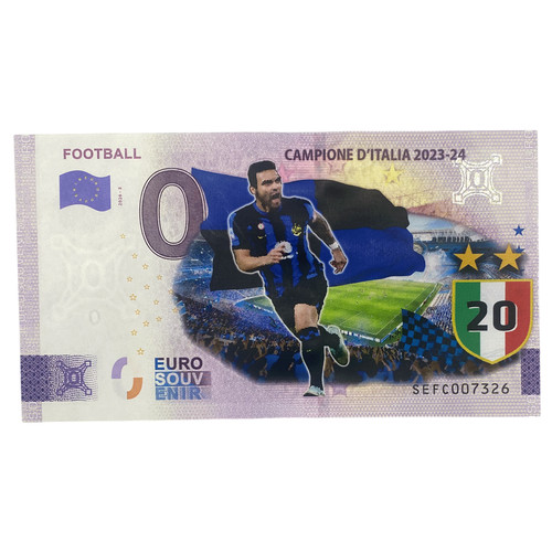 Zero euro souvenir - zero,
