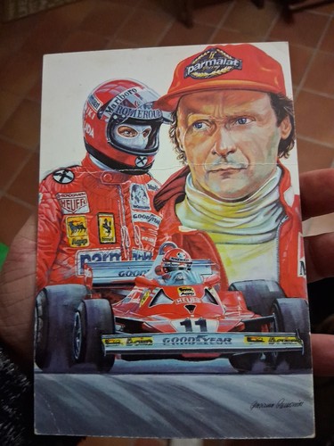 Cartolina niki lauda 1977 - cartolina,