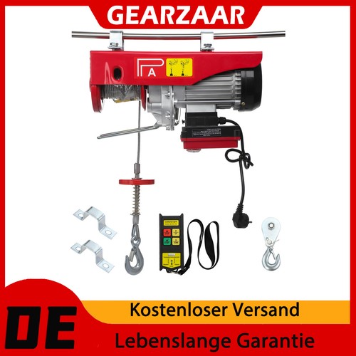 Verricello elettrico 400kg - verricello,