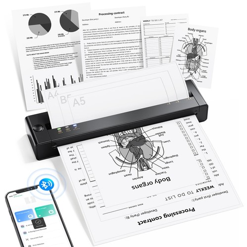 Stampante termica bluetooth - a4,