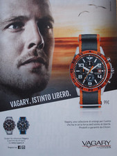 Pubblicità Advertising Werbung Italian Ritaglio 2016 OROLOGIO CITIZEN VAGARY