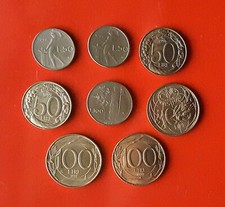 LOTTO DI 8 MONETE FDC DIVERSE