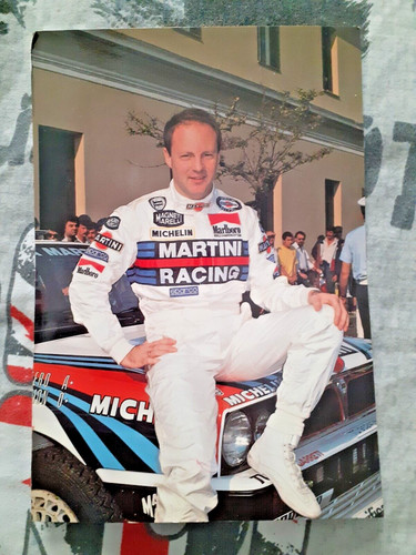 Cartolina lancia delta - lancia,
