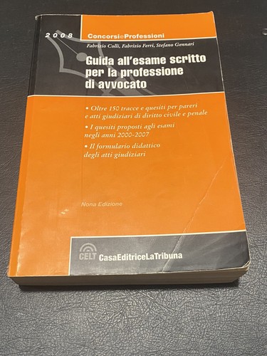 Guida all esame scritto - scritto, per