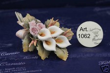 Rametto bomboniera matrimonio Capodimonte Porcellana