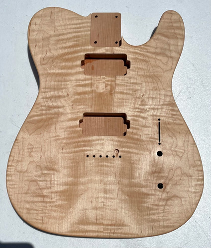 Corpo chitarra tele cherry - tele, con