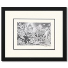 Mark Kostabi- Original Drawing