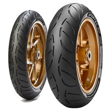 Coppia gomme moto metzeler - gomme,