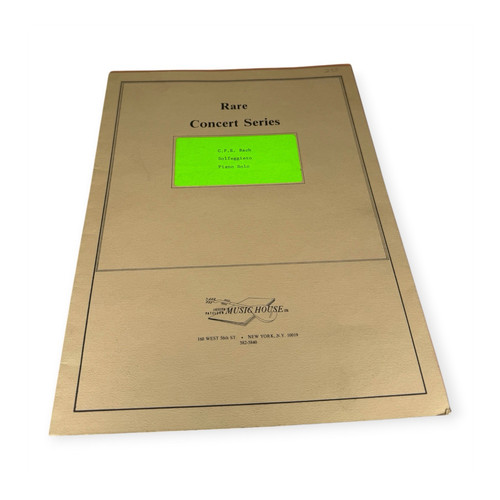 Bach solfeggietto - c.p.e.,