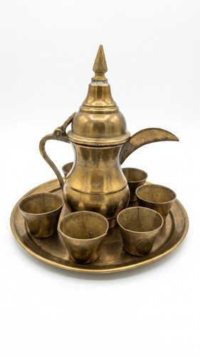 Raro set caffettiera dallah - caffettiera,