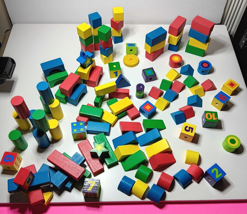 Blocchi costruzioni legno - blocchi,