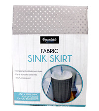 Gonna lavandino bagno tessuto