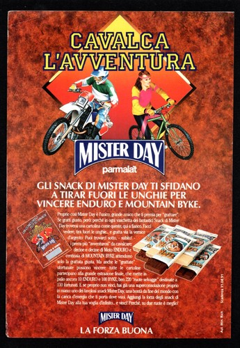 Pubblicità mister day - mister,
