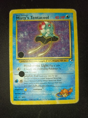 Pokemon misty tentacool - pokemon,