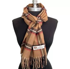 Echarpe NOIRE  homme 100 %