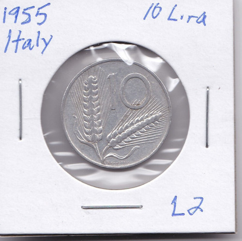 1955 italy lire l2 - 10,