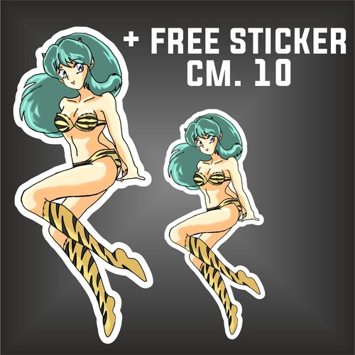 Adesivo lamu decal aufkleber - decal,