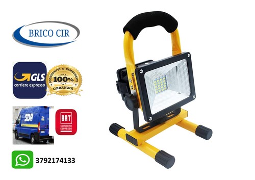 Faro led 30w ricaricabile - led,
