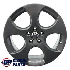 VW Volkswagen Golf Mk5 V Cerchio In Lega Nero 18" 7,5J ET:51 1K0601025AM