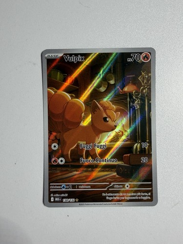 Carte pokemon vulpix - vulpix, art