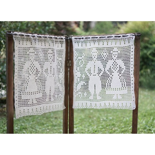 Coppia tendine realizzate - tendine,