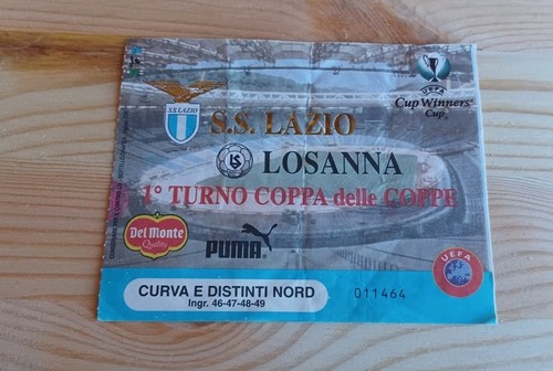 Biglietto stadio lazio - lazio, losanna