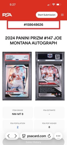 2024 panini prizm joe montana - 2024,