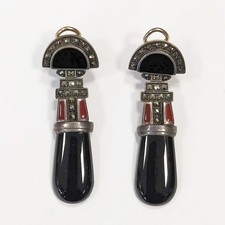 Coppia orecchini vintage - , anni