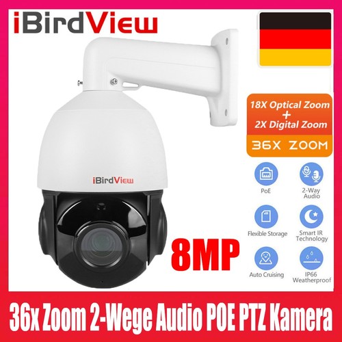 Ibirdview 8mp 36x zoom - 8mp,