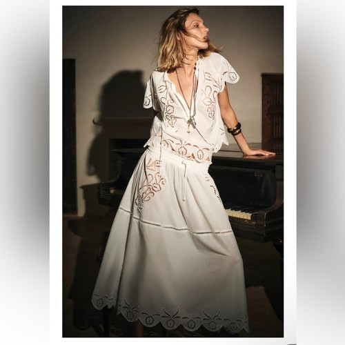 Set gonna zara bianca - set,