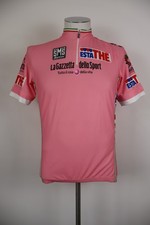 SANTINI SMS MAGLIA ROSA CICLISMO UOMO TG. L MAN SHIRT SPORT VINTAGE BIKE