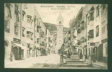 VIPITENO (BZ) STERZING BRENNERBAHN LA VIA CON IL CAMPANILE