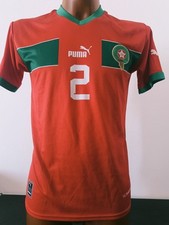 MAGLIA CALCIO PUMA  JERSEY FOOTBALL NAZIONALE MAROCCO 2 HAKIM  TG XL
