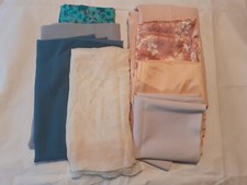 Scampoli vari in cotone e seta pura