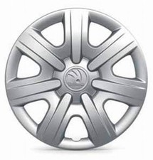 Originale Skoda Copricerchi Ornamentali 14'' Fabia II Roomster 5J0071454